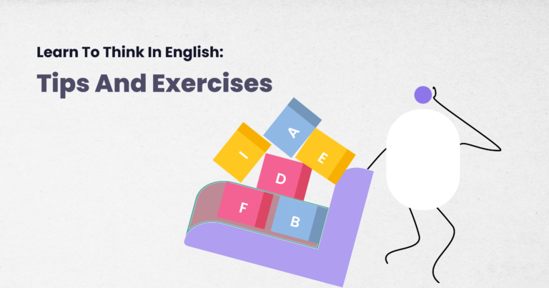 Learn to Think in English Tips and Exercises